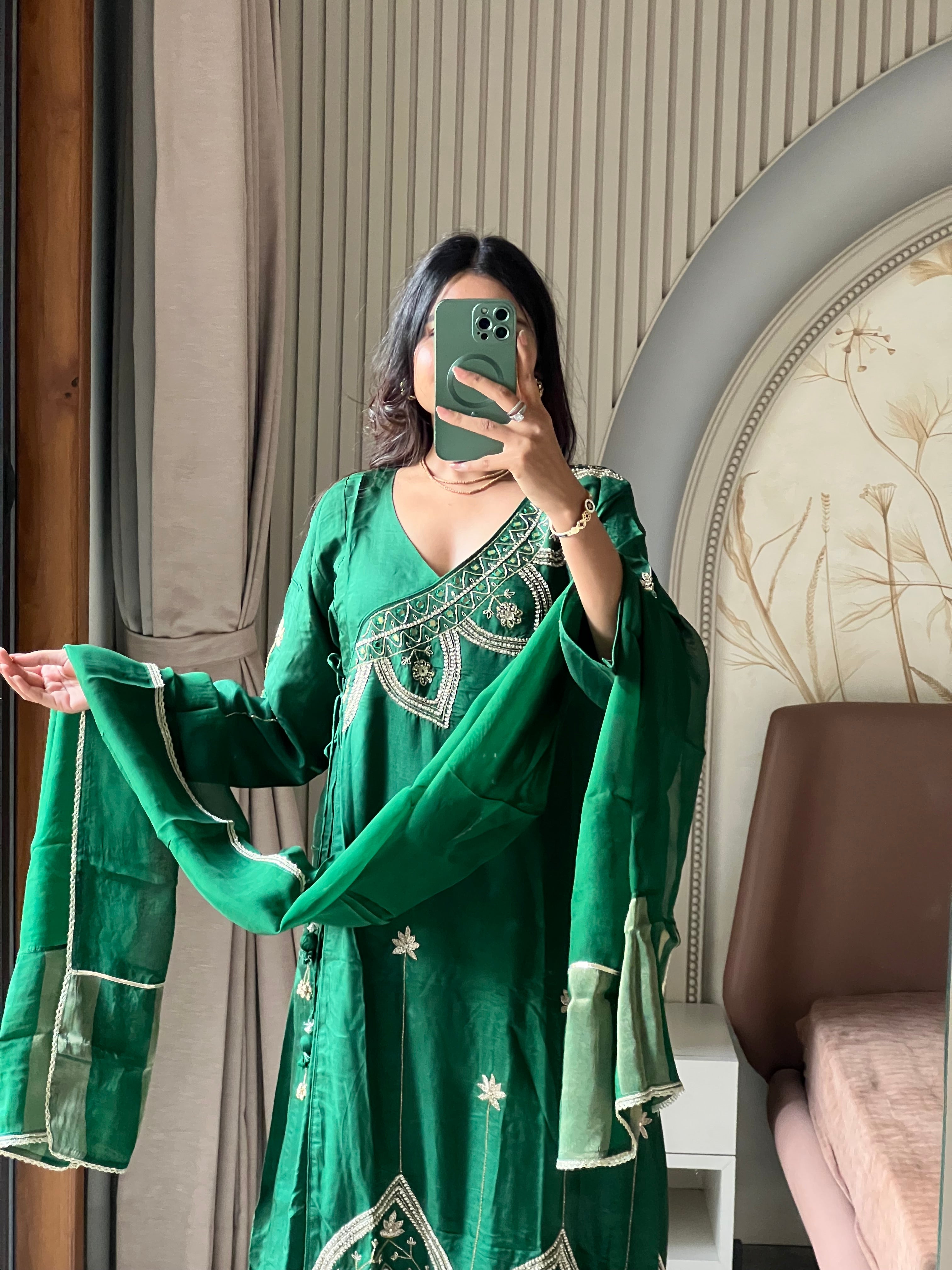 Green peacock