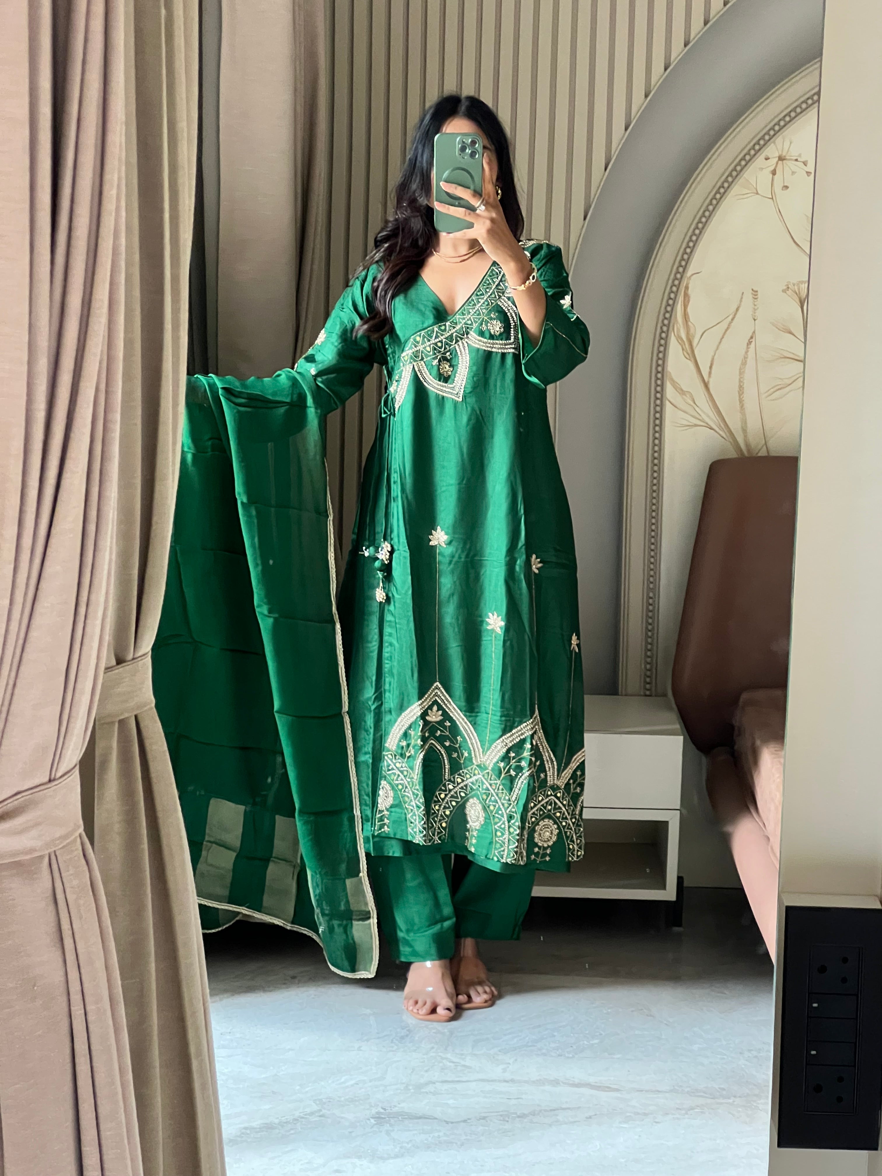 Green peacock